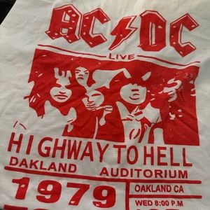 AC/DC graphic tee